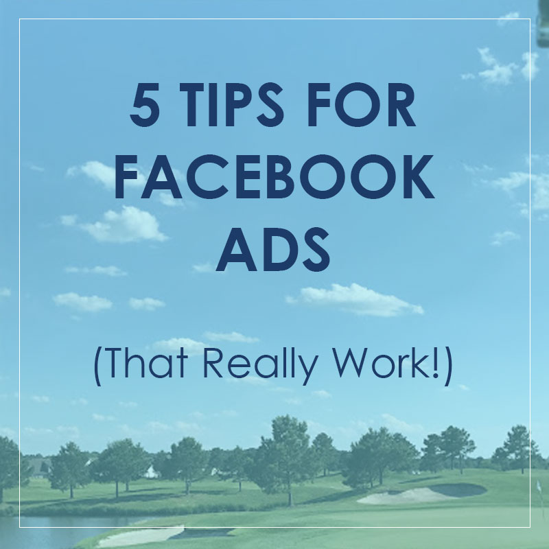 5 Tips for Facebook Ads That Really Work