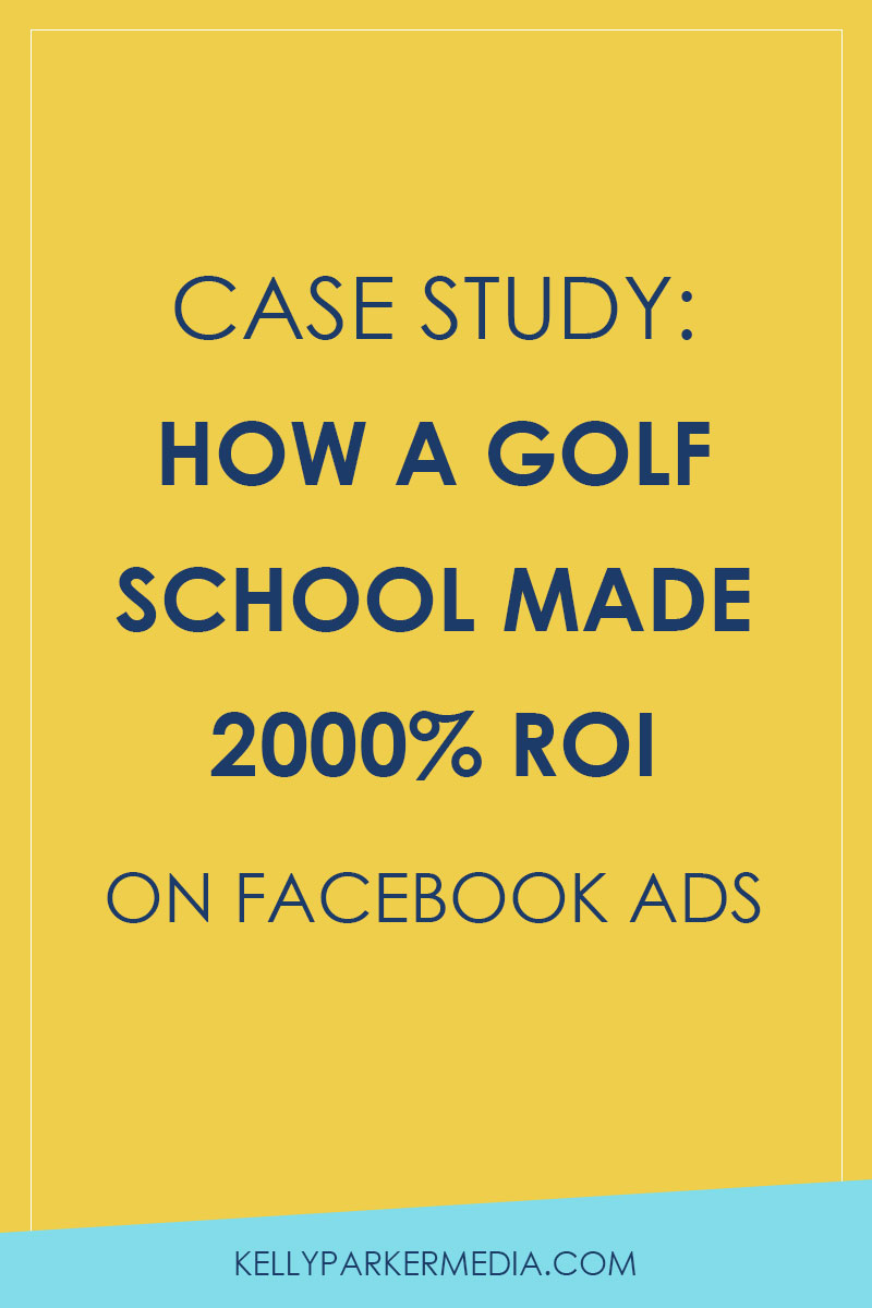 Case Study: How Precision Golf School Made 2000% ROI with Facebook Ads